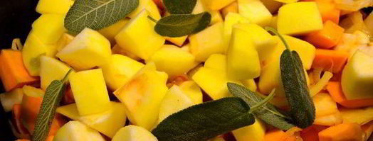 тыквенный суп с яблоками. Шаг 5