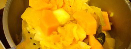 тыквенный суп с яблоками. Шаг 7