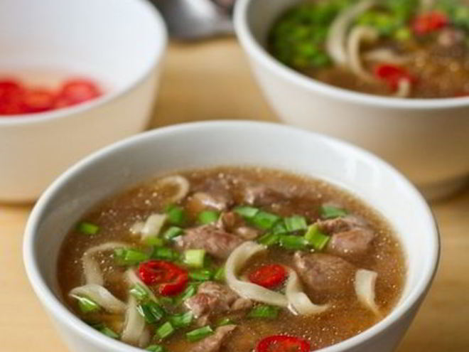 Рецепт утиного супа с лапшой в азиатском стиле