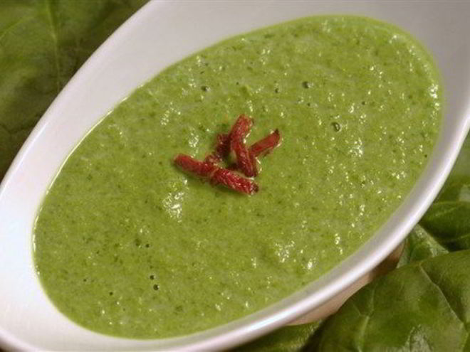 Рецепт венгерского супа из шпината