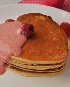 Американские блинчики на День святого Валентина