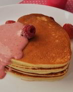 Американские блинчики на День святого Валентина