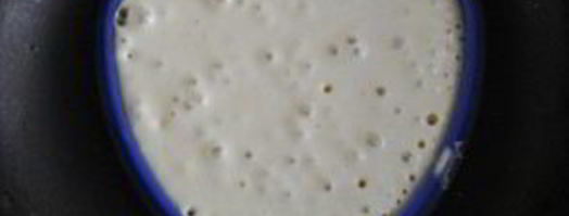 американские блинчики на день святого валентина. Шаг 3