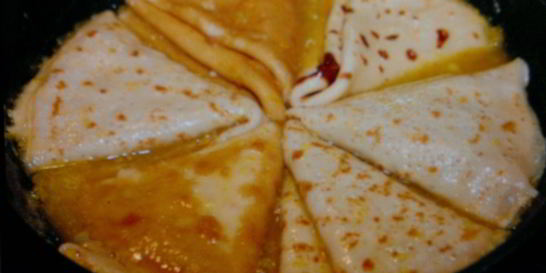 Апельсиновые блины