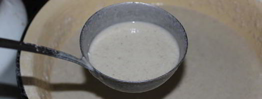 ароматные блинчики с ржаной мукой. Шаг 11