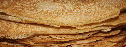 ароматные блинчики с ржаной мукой. Шаг 14