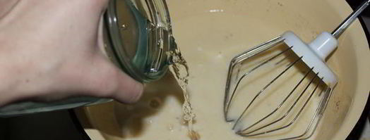 ароматные блинчики с ржаной мукой. Шаг 5