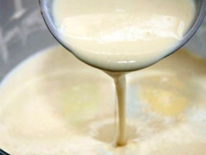 Рецепт ажурных блинов на молоке