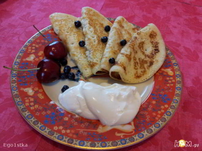 Рецепт блинчиков домашних классических