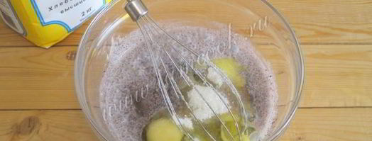 блинчики из черемуховой муки. Шаг 9