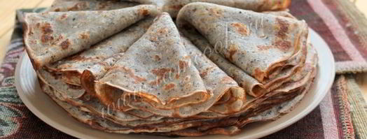 блинчики из черемуховой муки. Шаг 13