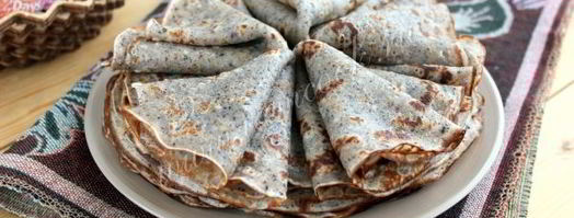 блинчики из черемуховой муки. Шаг 14