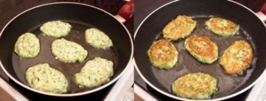 блинчики из кабачков. Шаг 4