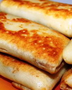 Блинчики с говяжьим сердцем