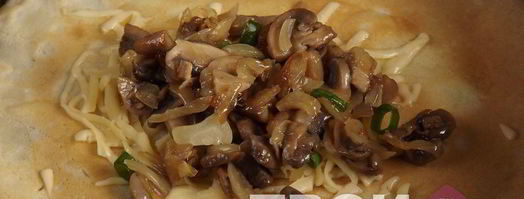 блинчики с грибами. Шаг 6