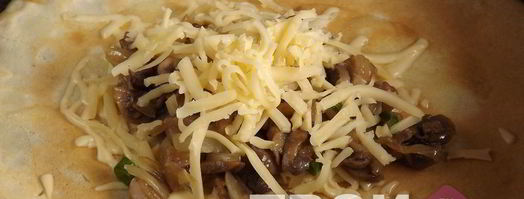 блинчики с грибами. Шаг 7