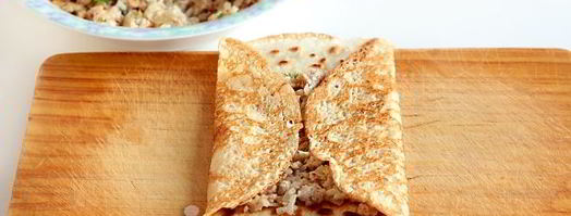 блинчики с куриным фаршем. Шаг 11