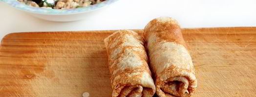 блинчики с куриным фаршем. Шаг 12