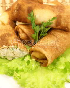 Блинчики с курицей