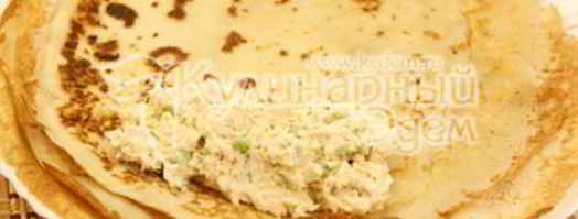 блинчики с курицей. Шаг 5