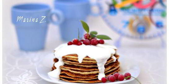 Блинчики с манкой на дрожжах