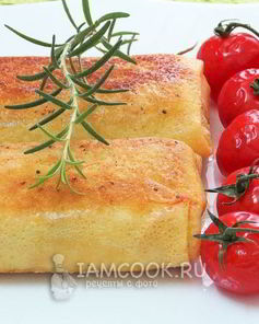 Блинчики с мясом, грибами и картошкой