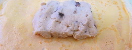 блинчики с мясом, грибами и картошкой. Шаг 17