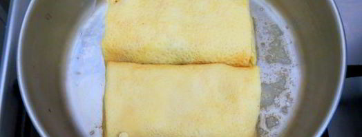 блинчики с мясом, грибами и картошкой. Шаг 20