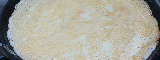 блинчики с мясом, грибами и картошкой. Шаг 8