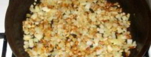 блинчики с мясом и рисом. Шаг 4