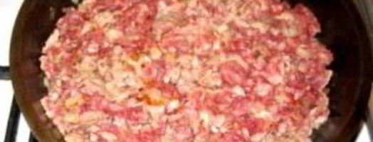 блинчики с мясом и рисом. Шаг 5