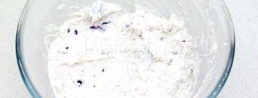 блинчики с творогом и изюмом. Шаг 4