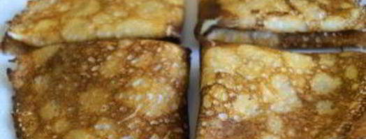 блинчики с творогом и вишней. Шаг 7