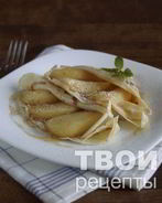 Блинчики с яблоками