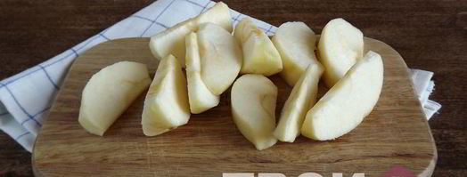 блинчики с яблоками. Шаг 2