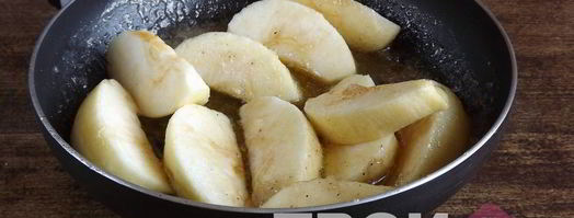 блинчики с яблоками. Шаг 4