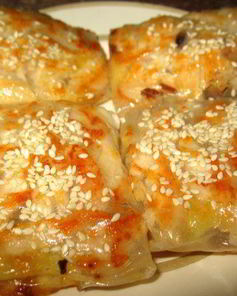 Блинчики в рисовой бумаге