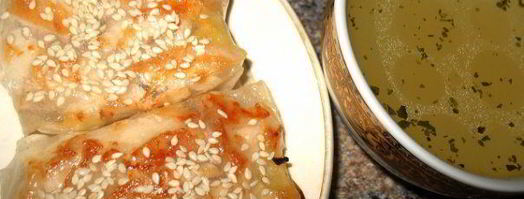 блинчики в рисовой бумаге. Шаг 2