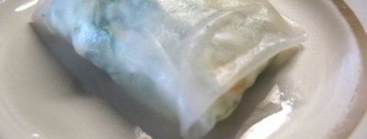 блинчики в рисовой бумаге. Шаг 3