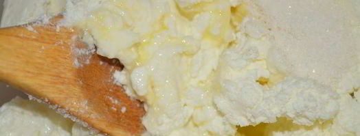 блинная ванильная улитка с творогом и изюмом. Шаг 2