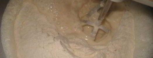 блинный торт, блины с мясом, сладкие блины. Шаг 4