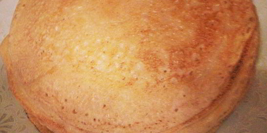 Блины дрожжевые тонкие