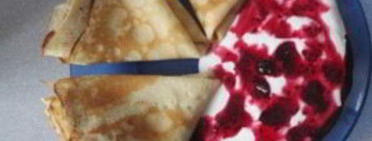 блины из детской смеси. Шаг 4