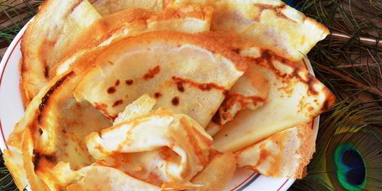 Блины Карнавал на кокосовом молоке