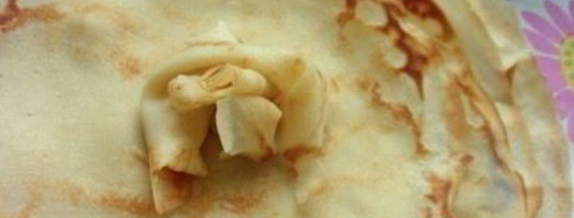 блины карнавал на кокосовом молоке. Шаг 3