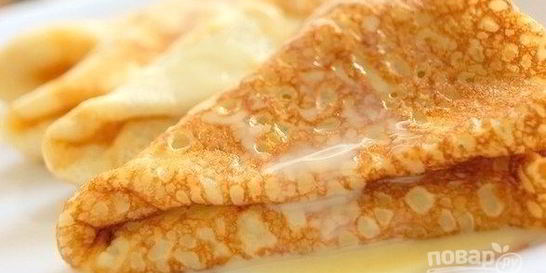 Блины кружевные