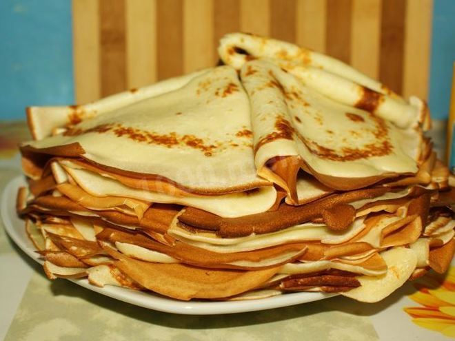 Рецепт блинов маяковских