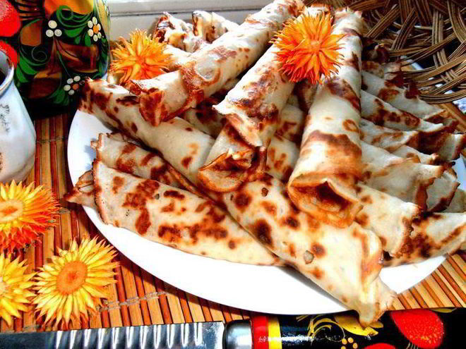 Рецепт блинов на березовом соке