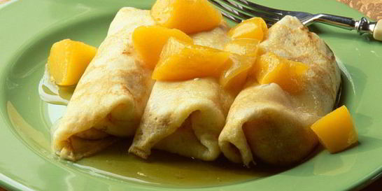 Блины на кефире без яиц