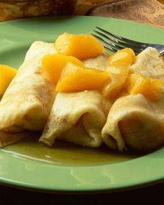 Блины на кефире без яиц